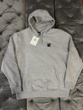 Hoodie Gris Marl Oversize SIK SILK