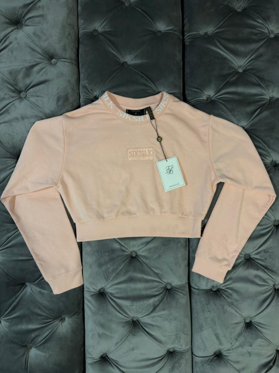 Crop Sweatshirt SIK SILK